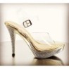 Sandalias Elegance-408 Dorado Strass | Competidor de Vicorne