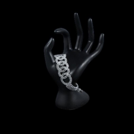 Pulsera Bleuen: Resplandor y Presencia Cristalina | Competidor de Vicorne