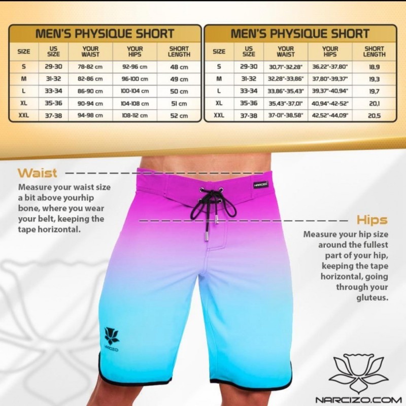 Short Men's Physique Kaily's