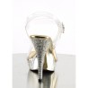 Sandales Elegance-408 Gold Strass | Vicorne Competitor