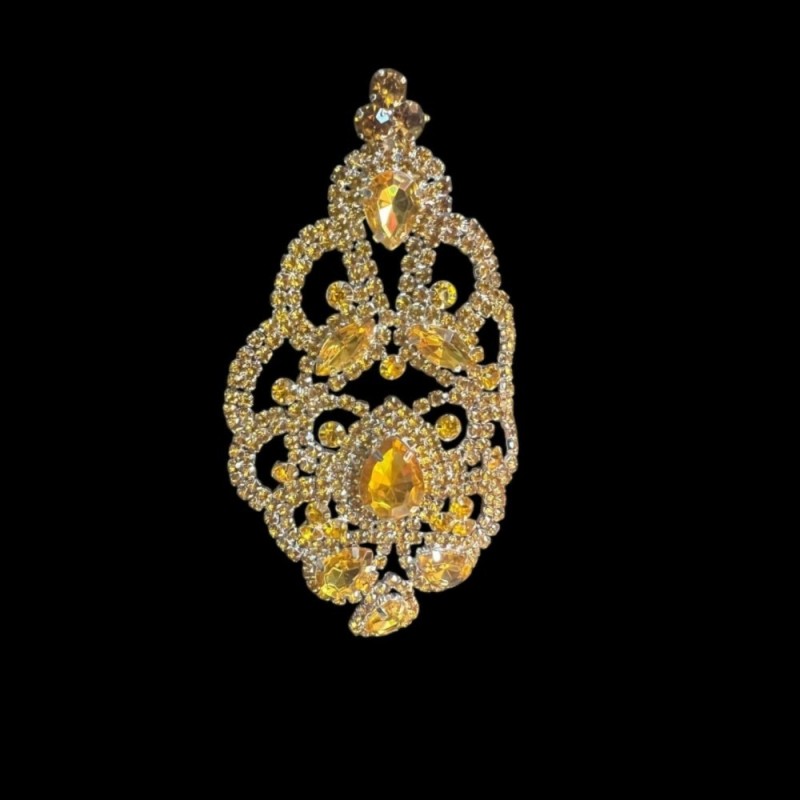 Boucles d'oreilles Maina Strass | Vicorne Competitor