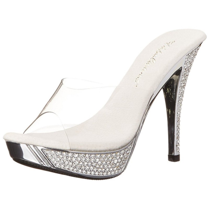 Mules de Scène Argentées Elegance401Silver | Vicorne Competitor