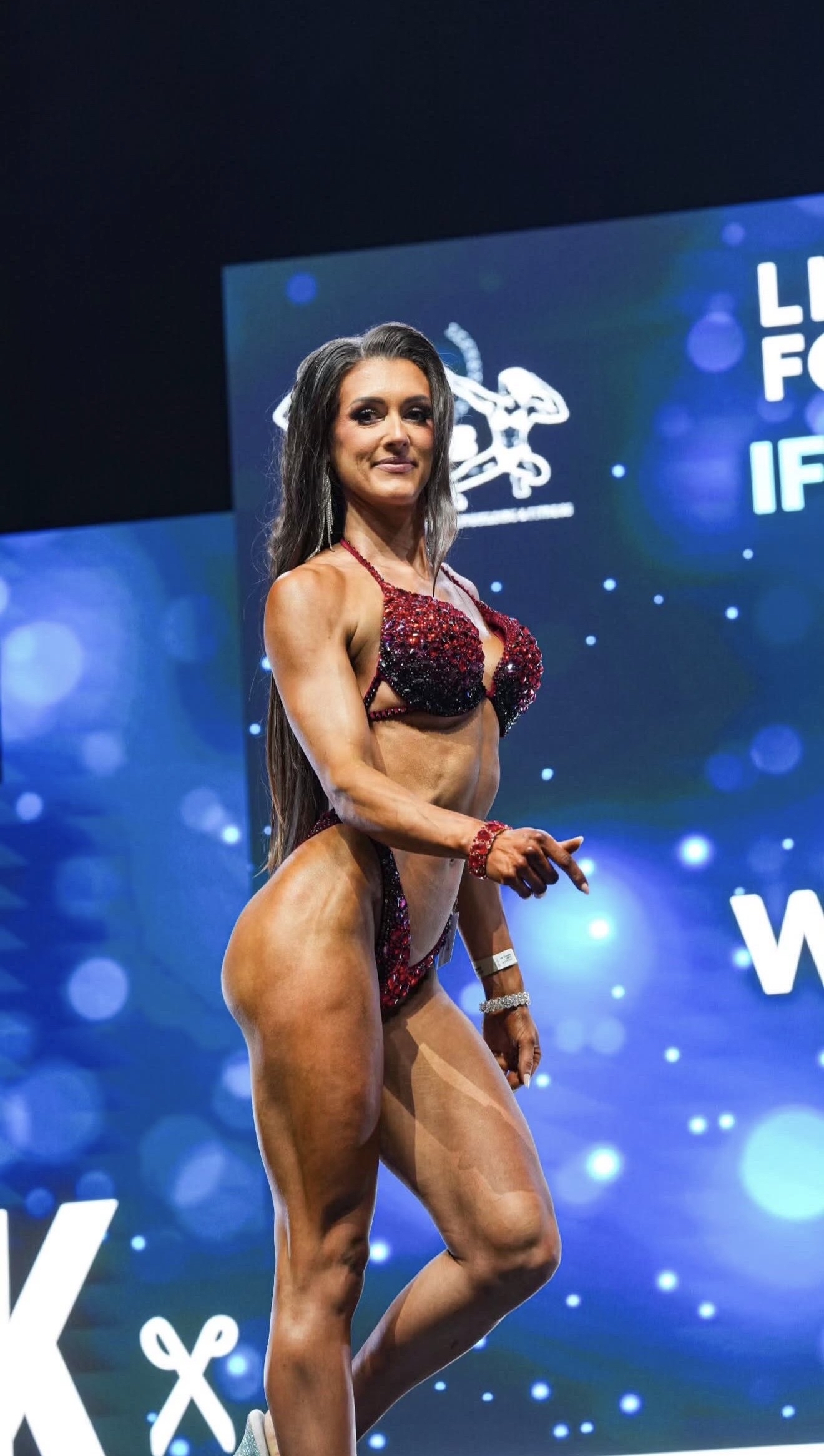 Femme Compétition bodybuilding
